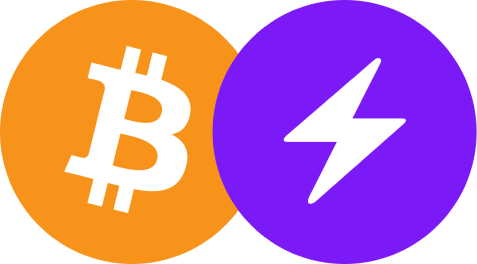 Bitcoin Lightning Network logo